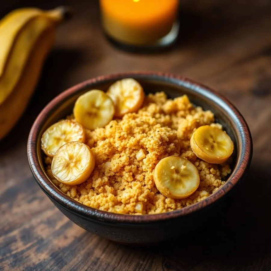 Farofa Premium com Banana da Terra