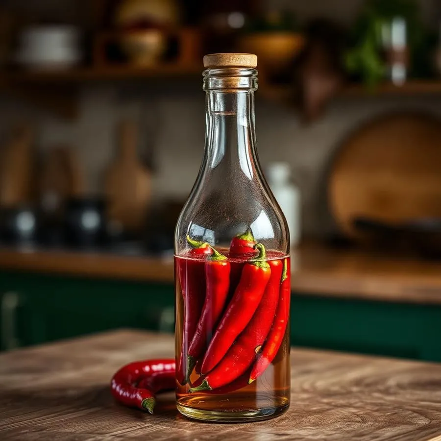Pimenta Malagueta na Garrafa